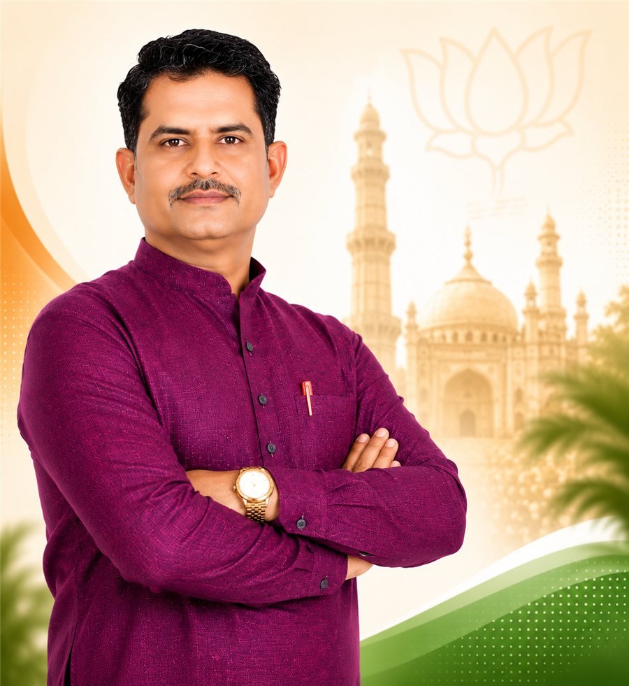 Siraj Pasha — BJP Minority Morcha leader, Sindhanur, Raichur